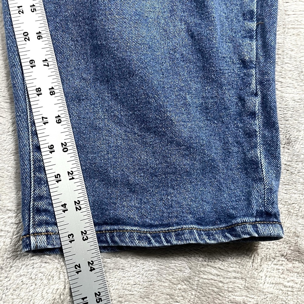 Lane‎ Bryant Mid Rise Boyfriend Capri Jeans Size 18 Medium Dark Blue Jeans - Picture 3 of 8